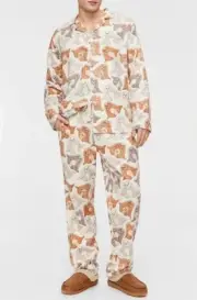 NEW MENS PETER ALEXANDER BAMBOO FLANNELETTE FLOPPY BUNNY PJ SET sz XXXL RRP$139