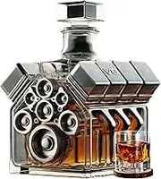 Générique Whiskey Decanter, V8 Engine Shaped, Alcohol Bottle, Stylish Functional Design, Wine Decoration Bar Gadgets for Tequila, Bourbon, Brandy, Birthday, Retirement