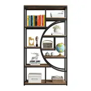 Luxsuite Bookshelf Display Tier Shelf CD DVD Photo Storage