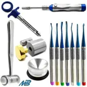 Dental Luxating Elevators PDL Periotome Luxation Root Extracting Extraction Kit