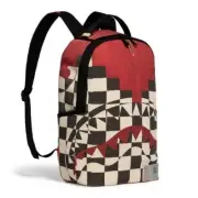 Sprayground x The Met INCA Checkerboard Backpack NY Museum EXCLUSIVE Aztec Bag