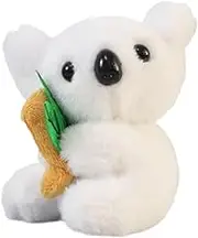 PRETYZOOM Plush Keychain Pendant Fluffy Cute Stuffed Bag Charm Adorable Backpack Decoration present for Birthdays Valentine Day and More Soft