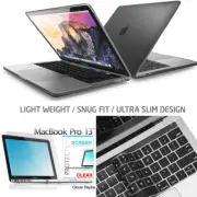Plastic Hard Shell Case For Macbook Pro 13" / 12" Keyboard Cover Screen LCD Film