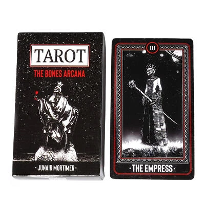Tarot Cards The Bone Arcana Tarot Classic Traditional Tarot Deck 78pcs
