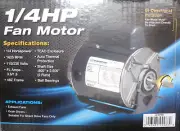 Marathon Motors GEX07250 1/4HP FAN MOTOR - 1625 RPM