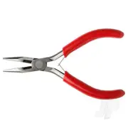 Excel 5in Spring Loaded Soft Grip Plier, Needle Nose with Side Cutter