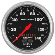 Auto Meter 3983 Sport-Comp Speedometer Gauge 5" w/ GPS Display