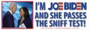 ANTI JOE BIDEN KAMALA HARRIS SNIFF TEST WVPO-00600 10 X 3 STICKER