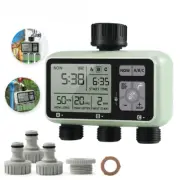 New 3-Outlet Irrigation Timer Digital LCD Automatic Irrigation System Rain Smart