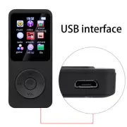 1.8''Screen Bluetooth MP3 Player Media FM Radio Recorder HIFI Music Recording
