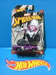2022 HOT WHEELS NEW MARVEL SPIDER-MAN GHOST SPIDER ‘67 CHEVY C10 #5 PURPLE GDG83