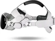 Elite Head Strap Compatible with Apple Vision Pro, Adjustable Strap Reduce Facial Pressure and Balance Weight, Enhanced Comfort and Gaming Immersion Strap for Vision Pro Accessories