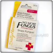 SALLY HANSEN NO MORE FUNGUS MAXIMUM STRENGTH ACTIVE INGREDIENT ANTIFUNGAL LIQUI