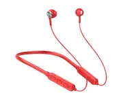 Wireless Earphone ic HiFi Sound IPX5 Waterproof Bluetooth-compatible 5.0 Sport Neckband Earbuds for Running-Red