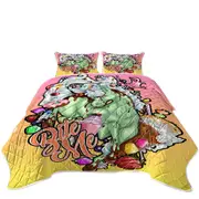 Multi Colored Sweets Rudicorn Funny Cool Quote Coverlet