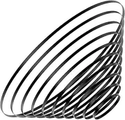 10 Size Turntable Belt, Rubber Belt Replace Turntable Phono/Tape/CD Plattenspieler Drive Belt