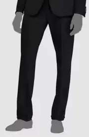 $1648 Ralph Lauren Purple Label Men's Black Wool Tuxedo Dress Pants Size 29W