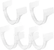 GANAZONO 5Pcs Eyebrow Stencil Kit with Positioning Ruler Tattooing Templates for Precise Eyebrow Mapping and Symmetrical Grooming Easy to Use Eyebrow Shaper Tool