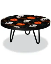 Courtside Market Halloween Collection Happy Pumpkins & Skulls Seasonal Table/Riser