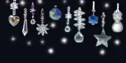 Nu01 Crystal Suncatcher Set JCE11 Set of 10