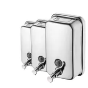 Manual Wall Mount Soap Dispenser Hand Wash Shampoo Shower Liquid Container