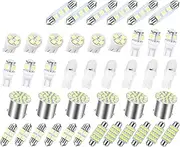 MEFESE Car Led Bulb Led Combination Set for Car Interior/Indoor Map Dome/Trunk/License Lights