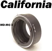 Minolta MD MC Lens Mount Adapter to Micro 4/3 M4/3 M43 GH1 GF3 G1 EP1 EP2 E-P1L