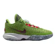 Nike Lebron XX Stocking Stuffer Green Apple Reflect Silver Univeristy Red Bri...