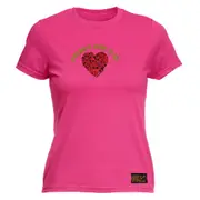 Rltw Cycling Is Close To My Heart - Funny Novelty Womens T-Shirt T Shirt Tshirt