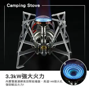 柯曼 XD-3F蝴蝶爐3.3KW 高山爐 瓦斯爐 快速爐 攻頂爐 campingmoon 露營