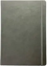 Collins Legacy Feint Ruled Notebook, 240 Pages, Grey