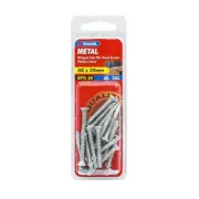 Zenith 8G x 35mm Galvanised Countersunk Ribbed Head Winged Screws - 20 Pack