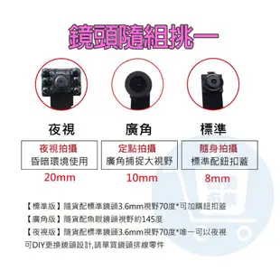 APP遠程針孔攝影機K9W 多種鏡頭可更換 手機APP無線遠端密錄器 微型監視器