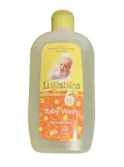 Lullabies Baby Wash 15 fl oz Hypoallergenic, Gentle, Tearless, Soap/Dye Free NEW