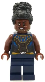 Lego New Shuri Dark Blue Top Piece
