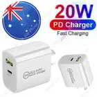 1-2Pack QC 3.0 20W PD Fast Wall Charger Power Adapter For iPhone Samsung Android