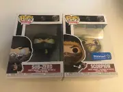 Funko Pop - Mortal Kombat - Scorpion 1058 & Sub Zero 1057 - Metallic