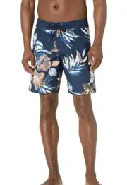 Volcom Mod Marble Floral 19 Boardshorts L83926 Mens Size 32