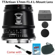 TTArtisan 17mm F1.4 Large Aperture Wide Angle Lens For Leica L CL TL Panasonic L