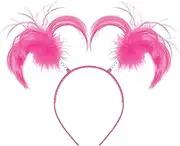 Amscan Headbopper Ponytail, Pink
