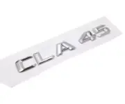 CLA45 Boot Badge Convex Chrome Silver Emblem for Mercedes AMG NEW AUS Stock