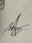 MARK HOPPUS BLINK 182 FARENHEIT SIGNED AUTOGRAPHED HARDCOVER 1ST EDITION BOOK #3