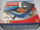 Pyrex Portable 4 Piece 7 x 11 Insulated Food Carrier Set. New In Box, Must See