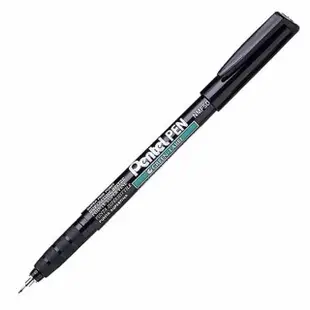 【Pentel 飛龍】極細環保油性筆0.6mm