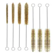 7Pcs Brass Wire Tube Brushes Bottle Brush Set,Wire Brushes for Cleaning6902