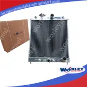 QLD 2 Row Aluminum radiator for Honda CIVIC EG EK B16 B18 D15 D16 1992-2000 32mm