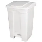 JANTEX KITCHEN PEDAL BIN WHITE 87LTR DC713