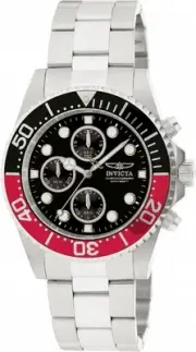 Invicta Men's 1770 Pro Diver Quartz Multifunction Black Dial Watch