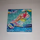 New Inflatable Lounge Chair Mat Pool Water Float H2O GO Bestway Air Kool Lounger