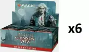 MTG Magic Innistrad: Crimson Vow DRAFT Booster CASE (6 DRAFT Boxes) SEALED!